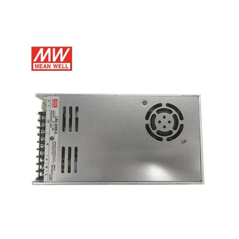 ALIMENTATORE MEANWELL LRS-300E-5 60 AMPERE 5V PROFESSIONALE ALIMENTATORI PER LEDWALL MEANWELL